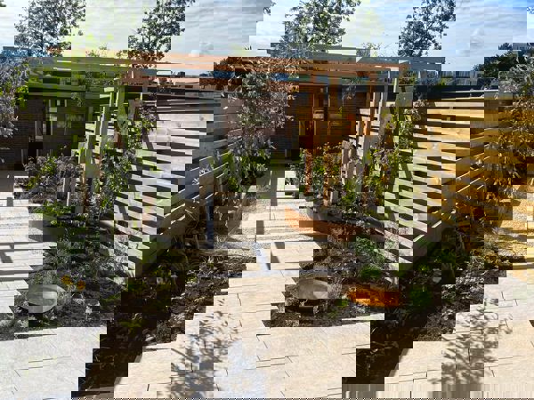 Gezellige leeftuin in Heerhugowaard