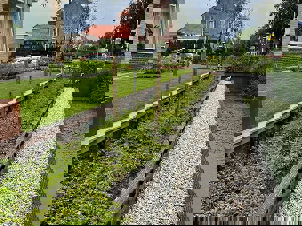 Makkelijke, onderhoudsvriendelijke tuin in Oosterblokker